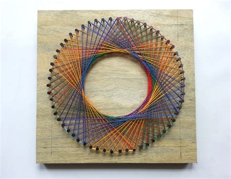 釘子畫|How to make string art 教你如何做釘子畫 